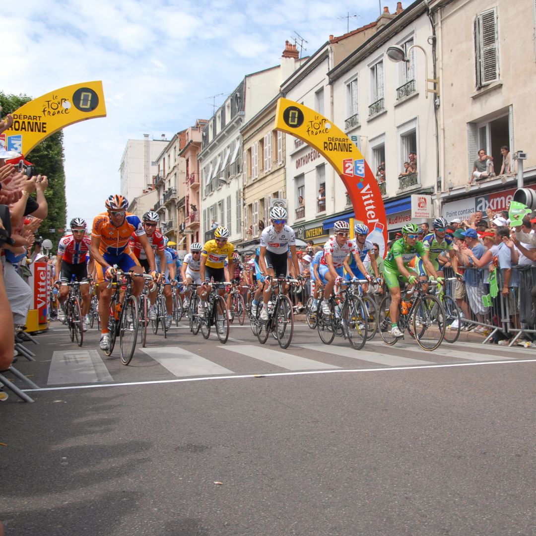 Tour de France 2023 Site de Roannais Agglomération et de la Ville de